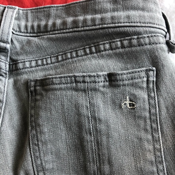 Fun Rag & Bone Rally Skinny Cargo Moto Riding Jeans - Picture 8 of 14